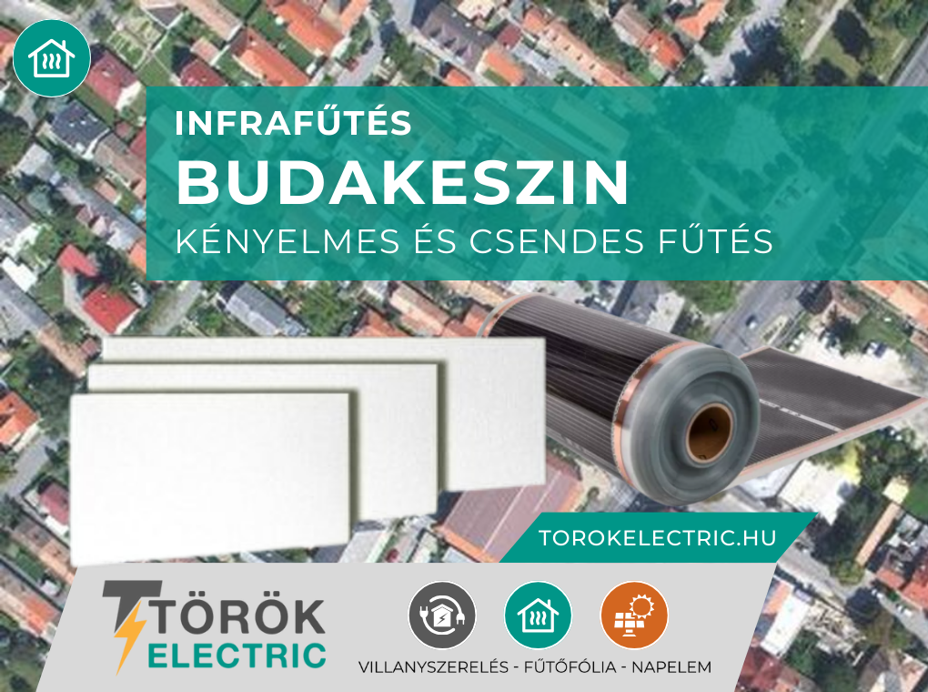 Infrafűtés Budakeszin – kényelmes és csendes fűtés