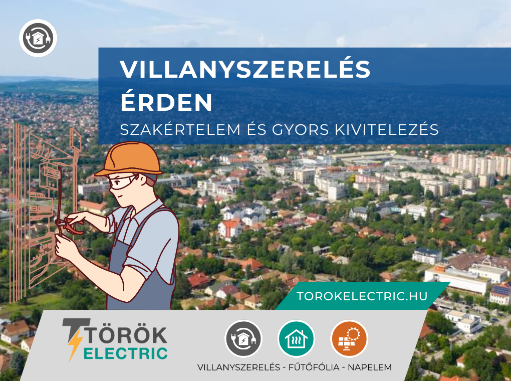 Villanyszerelés, villanyszerelő Érd