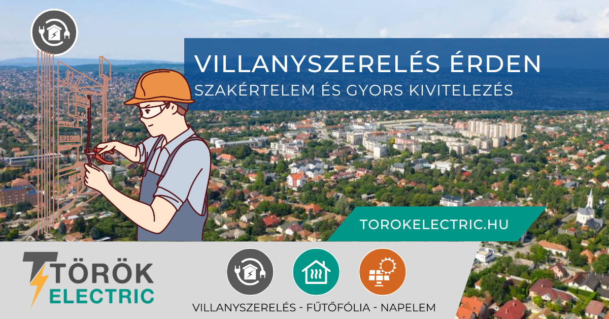 Villanyszerelés, villanyszerelő Érd