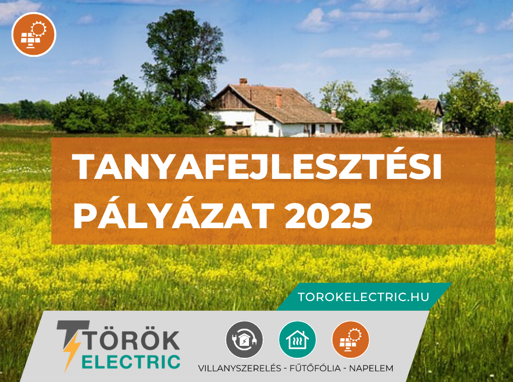 Tanyafejlesztési pályázat