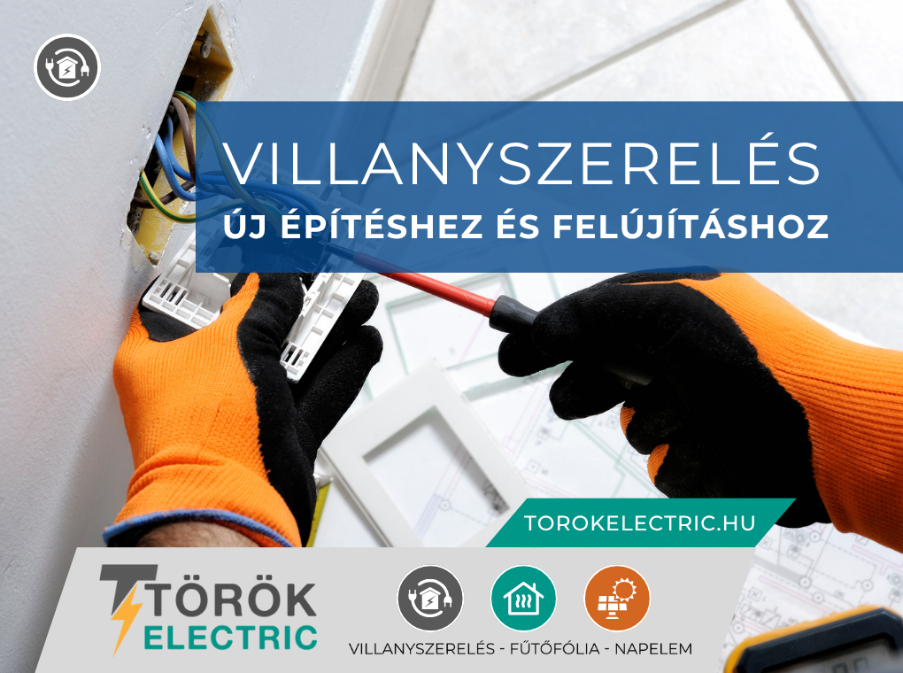 Villanyszerelés új építéshez és felújításhoz